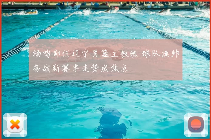 杨鸣卸任辽宁男篮主教练 球队换帅备战新赛季走势成焦点